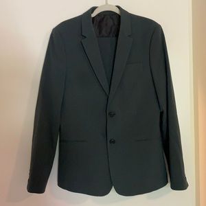 Men’s River Island Forest Green Suit Size 32